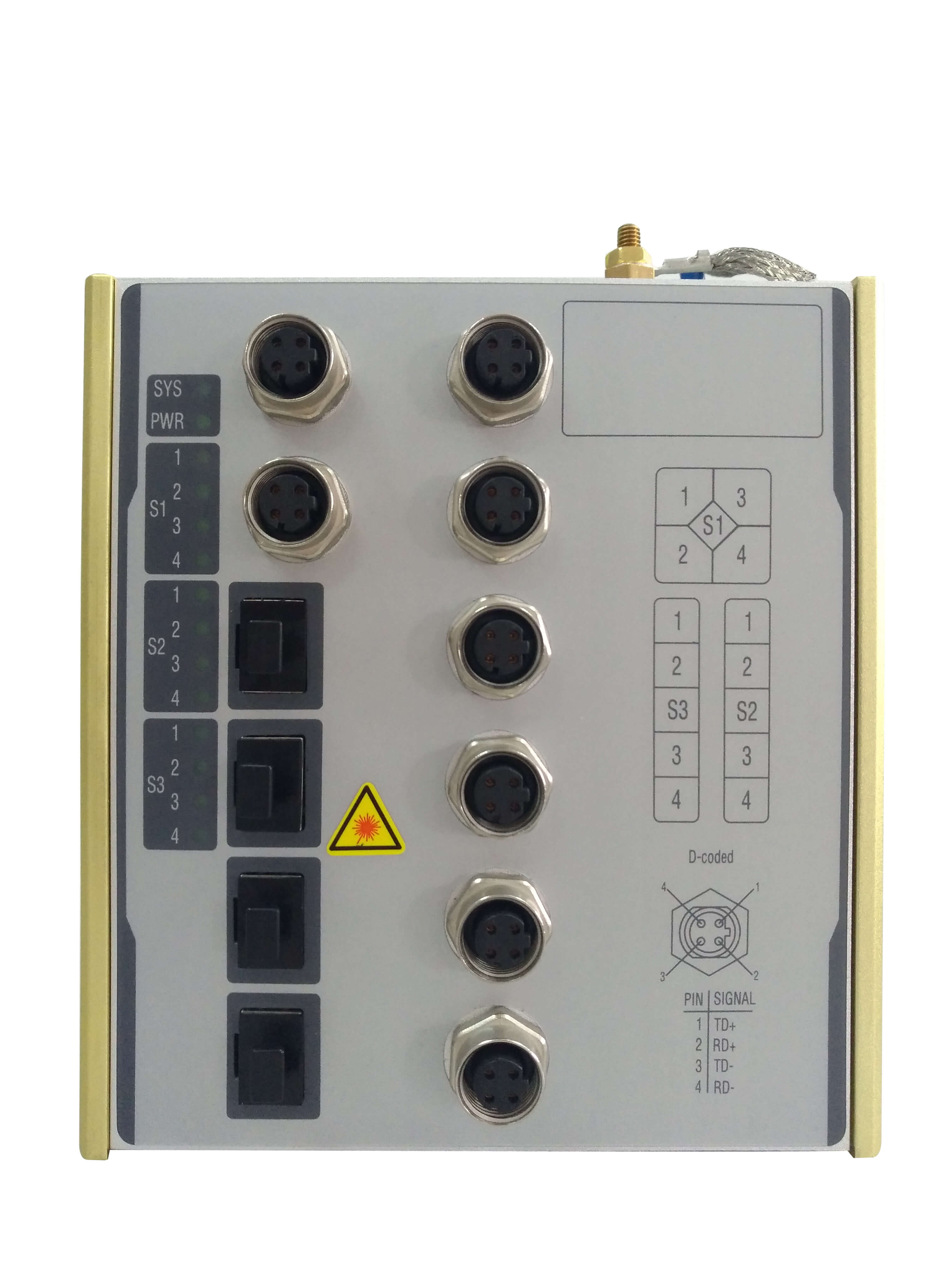 TCC4100牢固接口卡轨交换机