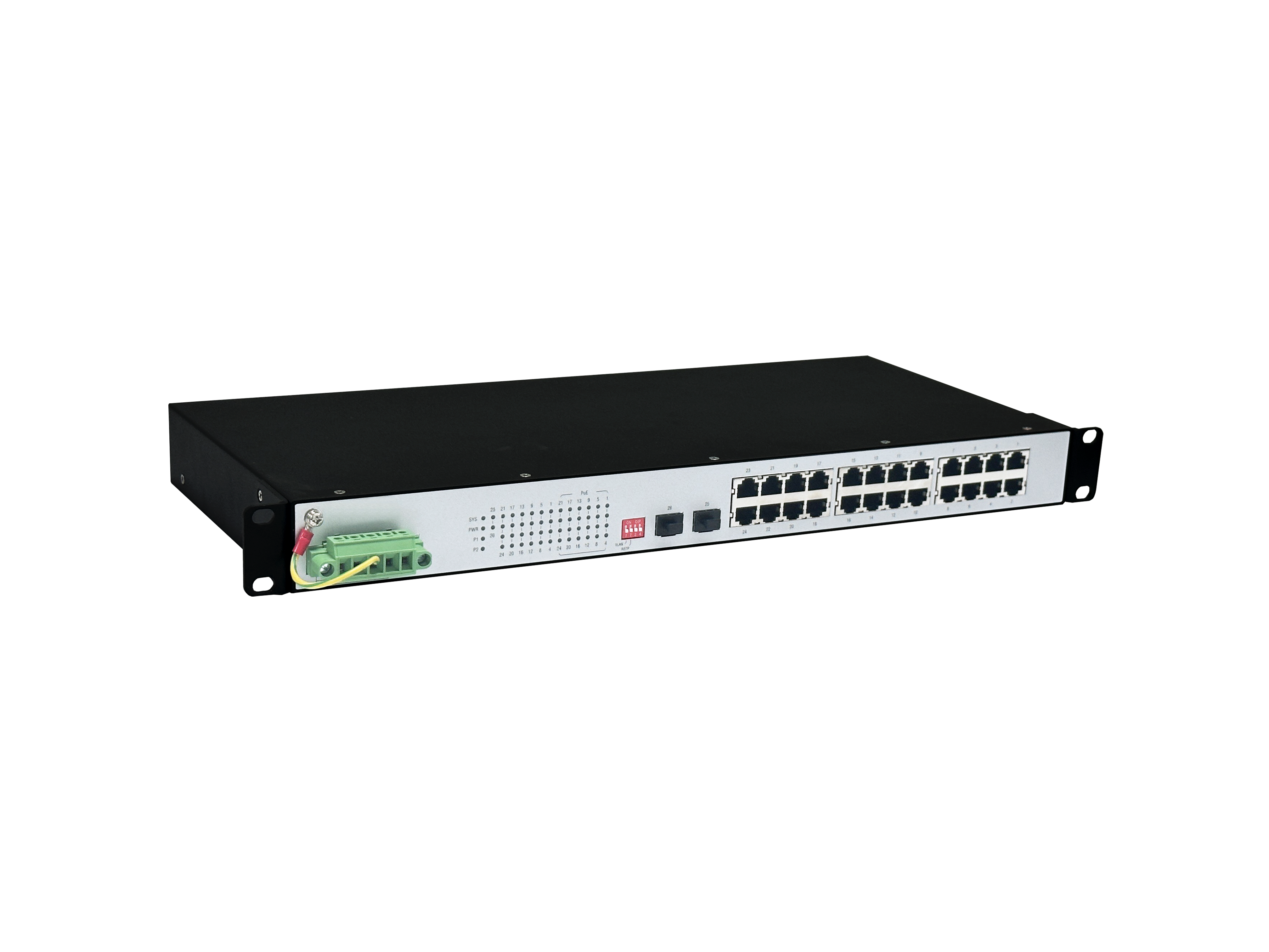 SRS2000系列机架式WEB网管PoE工业交换机