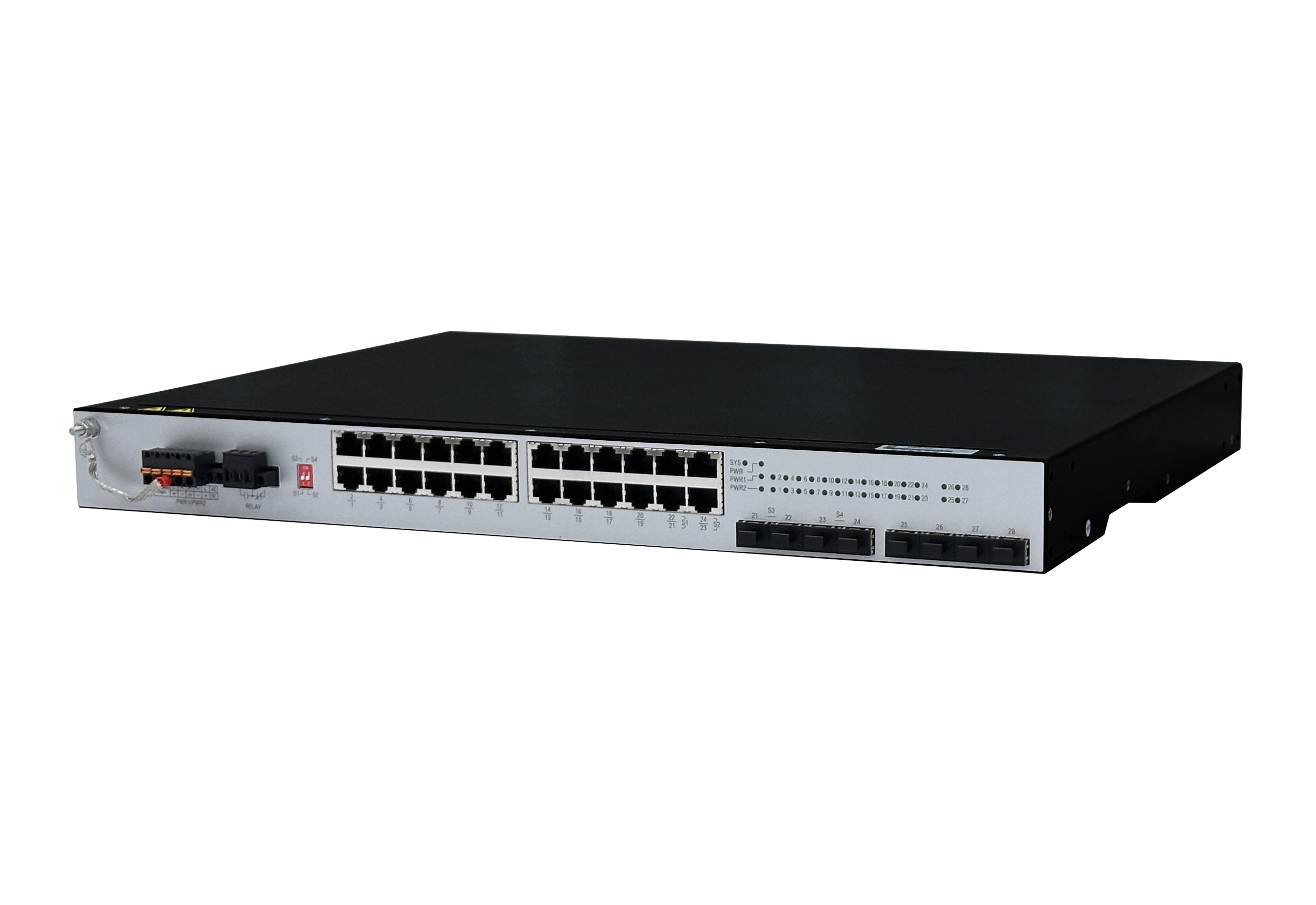 TNM4000机架式28口二层工业交换机