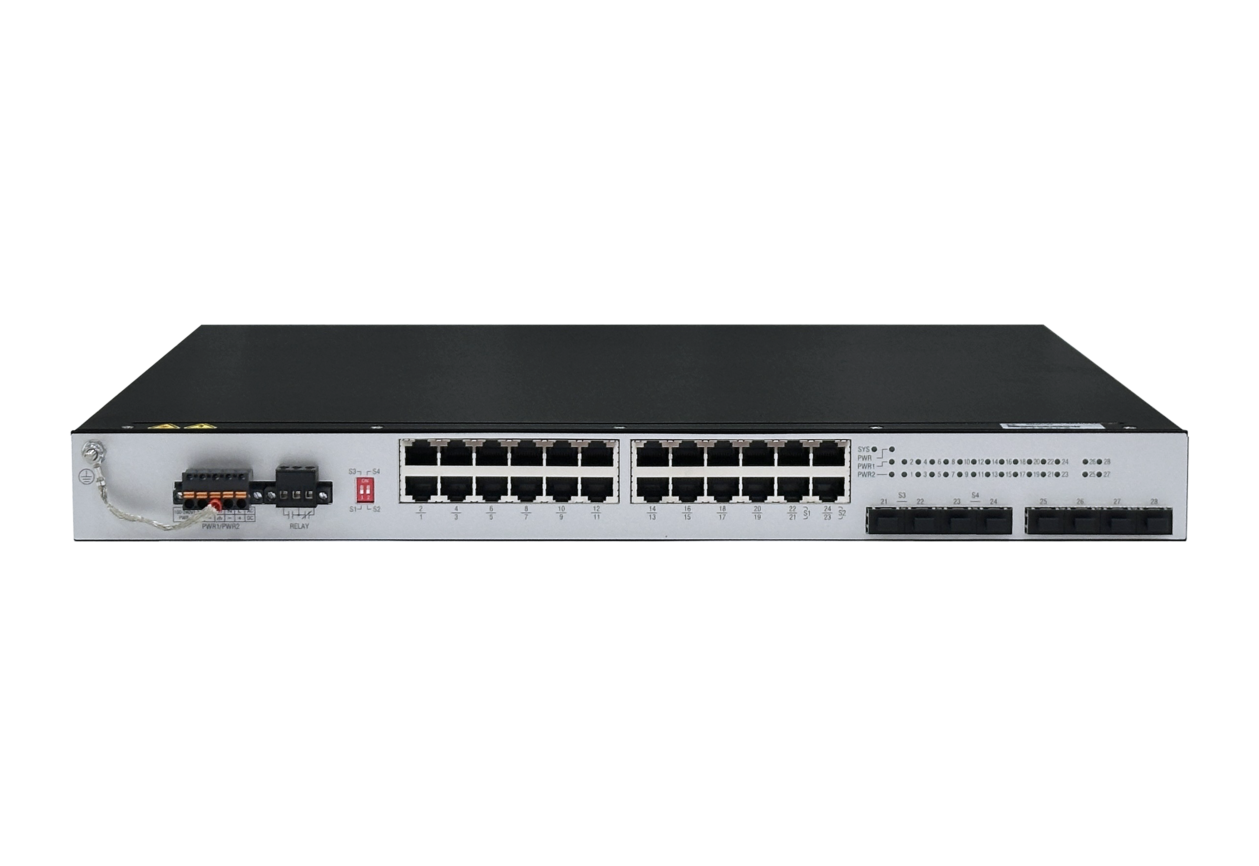 TNM4000机架式28口二层工业交换机